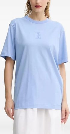 By Malene Birger T-shirt con ricamo - Blu