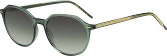HUGO BOSS Womens 1584 51 1ED Sunglasses - Green - One Size