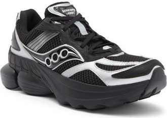 Saucony GRID NXT Sneaker in Black/Silver at Nordstrom, Size 11.5