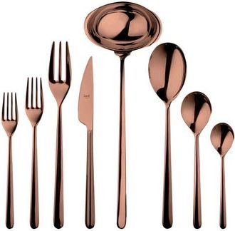 Mepra Linea Flatware Set - 43 Pieces in Bronze at Nordstrom