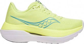 Saucony Womens Endorphin Trainer Sneaker In Sunny/denim