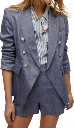 Veronica Beard Miller Dickey Jacket In Blue