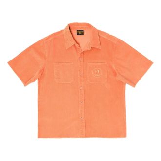 Drew House Corduroy Shirt Peach DR-SS21-97