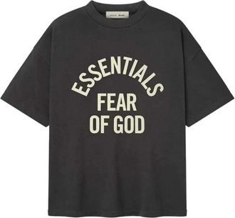Fear of God Campus 90s Short Sleeve Tee - Heren - T-shirts - Grijs - M - Katoen - Tops