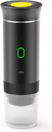 OEM Mini Cafetera El&eacute;ctrica Port&aacute;til Inal&aacute;mbrica Para Coche, Camping, Hogar, Viajes, Cafetera De C&aacute;psulas, Color Negro