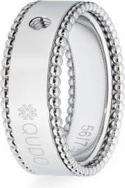 Qudo Basic Ring Punto in Silver at Nordstrom, Size 7.5