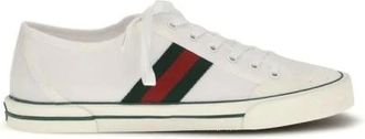 Gucci Sneakers, male, White, Size: 7 1/2 US Cotton Low Top Sneakers