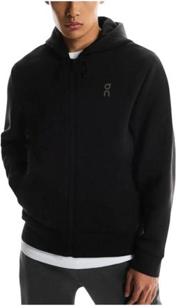 On Running Focus Tech Zip Hoodie Black 1MF30300553