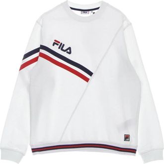 Fila Lichtgewicht Crewneck Sweatshirt Wit - Heren - Sweatshirts - Wit - XS - Katoen - Hoodies & sweatvesten