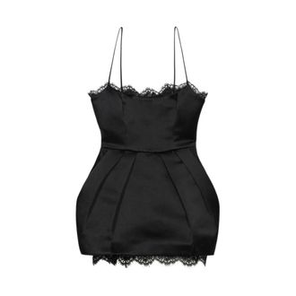 Blumarine Mini-jurk - Dames - Tops - Zwart - Maat: S Poliester
