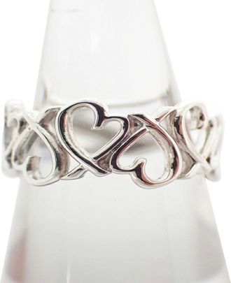 Tiffany & Co. Sterling Silver 925 Band Ring (Pre-Owned)