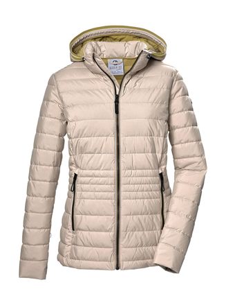 G.I.G.A. DX by killtec Steppjacke GS 69 WMN QLTD JCKT, Damen, Gr. 40, beige (hellbeige), Obermaterial: 100% Polyester;Futter: 100% Polyester;F&uuml;llung: 100% Polyester, G.I.G.A