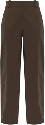 Iro Ellena Trousers - female - IRO - Wide Trousers - Brown - 2XS - Trousers