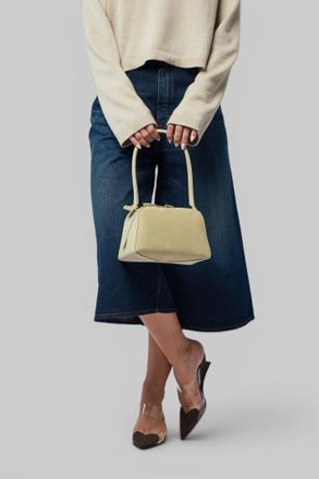 Alaia Palazzo Shorts Dock Blue Denim