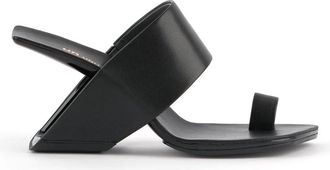 United Nude Loop Toe Hi - Dames - Muiltjes - Zwart - 37 EU - Leer - Schoenen