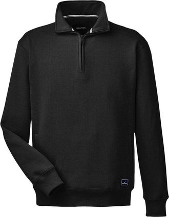 Nautica Anchor Fleece Quarter-Zip Sweatshirt