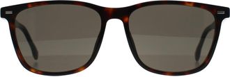 HUGO BOSS BOSS 1554/0/S 086 havana grijze zonnebril
