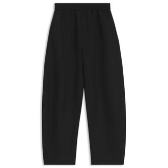 BOSS Balloon-leg trousers with elasticated waist