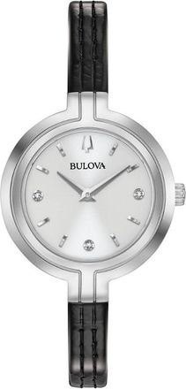 Bulova Mens Rhapsody White Dial Watch