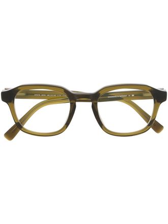 Mykita Badu bril met vierkant montuur - Groen