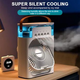 OEM Ventilador Nebulizador Con Dep&oacute;sito De Agua - Ventilador Nebulizador De Aire Acondicionado Instant&aacute;neo Con Dep&oacute;sito Y Dise&ntilde;o Moderno