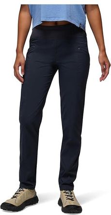 Prana Koen Daily Pants Womens Casual Pants Black : LG (Womens 12-14) T, Elastane/Nylon/Polyester