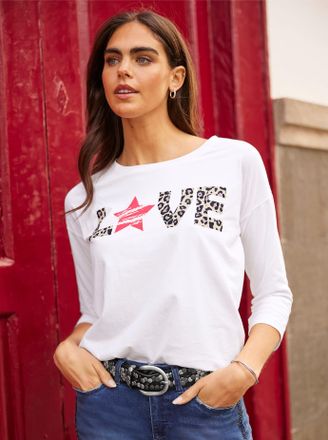 Heine 3/4-Arm-Shirt »Shirt« 1 Stk. tlg