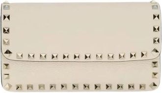 Valentino Garavani Bolso de mano Rockstud - Bags - Mujer - Beige - ONE SIZE