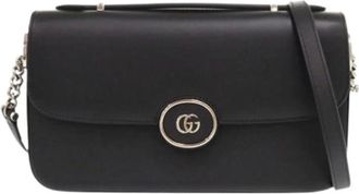 Gucci Pre-owned Cross Body Bags, female, Black, Size: ONE SIZE Pre-owned Vintage Cross Body Bag