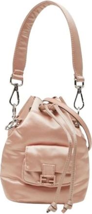 Fendi Pre-owned Bolso Cubo de Sat&eacute;n - Pre-owned - Mujer - Rosa - ONE SIZE