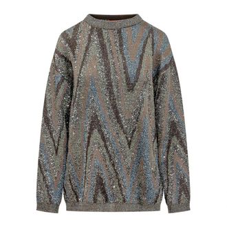 Missoni Maglione Girocollo Oversize - - Knitwear - Donna - Multicolore - M