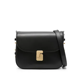 SOEUR Mini Bellissima Leather Crossbody Bag