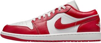 Nike Jordan Lage Alternatieve Bred Teen Sneakers - Heren - Fitnessschoenen - Rood - 47 EU - Leer - Fitness