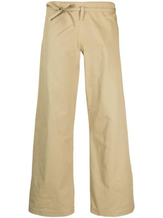 Quira low-rise cropped trousers - women - Cotton - 40 - Neutrals