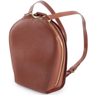 Louis Vuitton Epi Kenyan Brown Epi Leather Backpack (Pre-Owned)