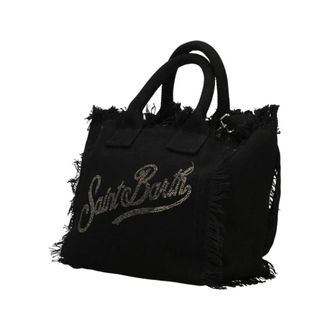 MC2 Saint Barth Tote Bags, female, Black, Size: ONE SIZE Borsa Colette