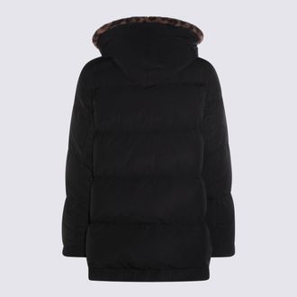 Lou Andr&eacute;a Womens Coats Black-Leopard _pl Black/leopard