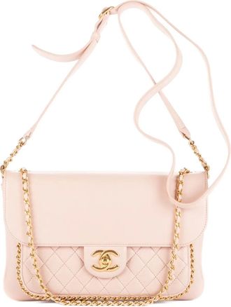 Chanel Borsa a spalla trapuntata - Rosa