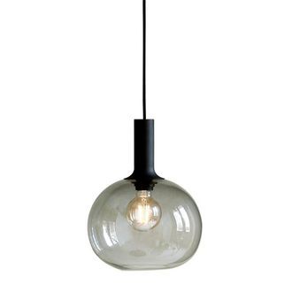 Nordlux Suspensi&oacute;n Nordlux Alton Negro Transparente E27 &Oslash;25cm