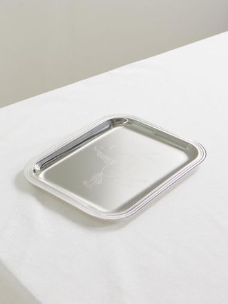 Christofle Vassoio Con Finitura Argento Albi