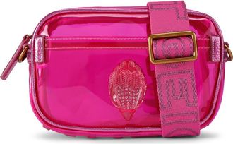 Kurt Geiger Kensington Vinyl Camera Bag in Bright Pink at Nordstrom