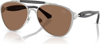 Burberry Dark Brown Phantos Mens Sunglasses BE3160 100573 61