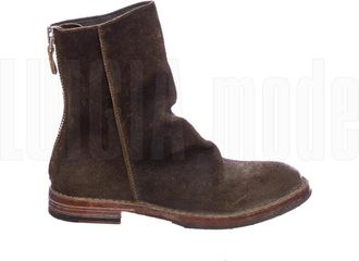 Moma Alien Mosterd Lichtgewicht Wandelschoen - Dames - Enkellaarsjes - Bruin - 36 EU - Schoenen