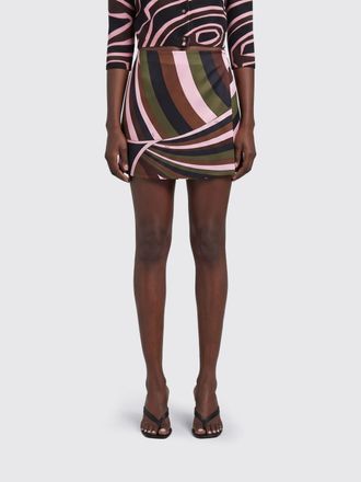 Pucci Skirt Woman color Kaki