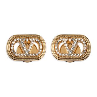 Valentino Garavani Bijoux Oorbellen - Dames - Oorbellen - Geel - ONE Size - Accessoires