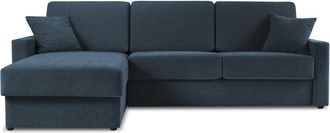 BLOOMINGLOFT 4-Sitzer Ecksofa Portia mit Bettfunktion (140 x 195 cm) Eckteil links