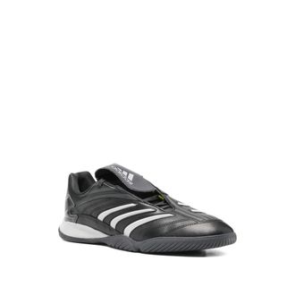 adidas Black Stripe Slip-On Sneaker - Black