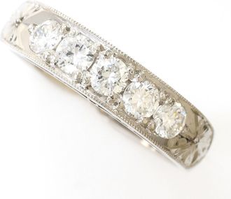 C&A Platinum Platinum 900 Band Ring (Pre-Owned)