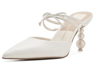 Dolce Vita Klaire Womens Shoes True White : 7.5 M, Leather