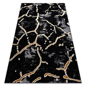 RugsX RugsX Allure Rug in Black | Size: 140 cm x 190 cm